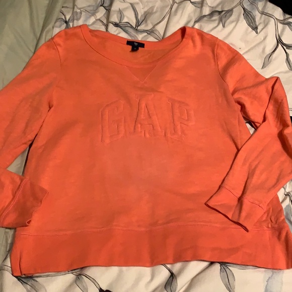 Gap sweat top size L,coral colour - Picture 1 of 1